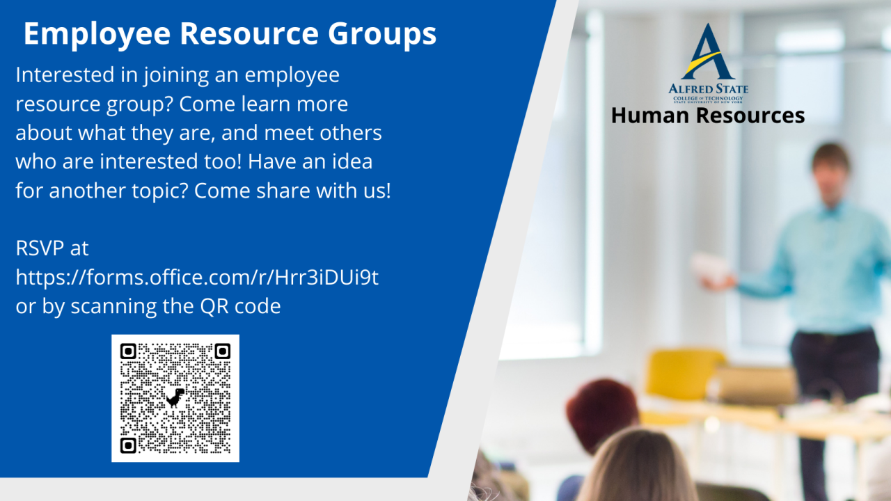 Employee Resource Groups Flier