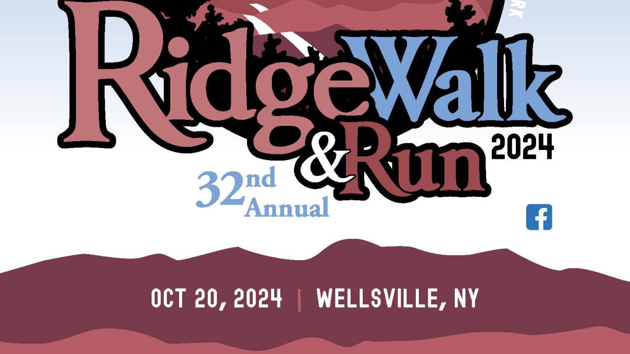 Ridge walk poster