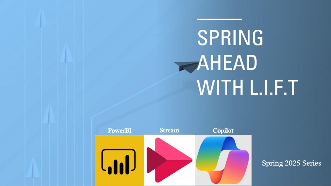 Spring Ahead With LIFT