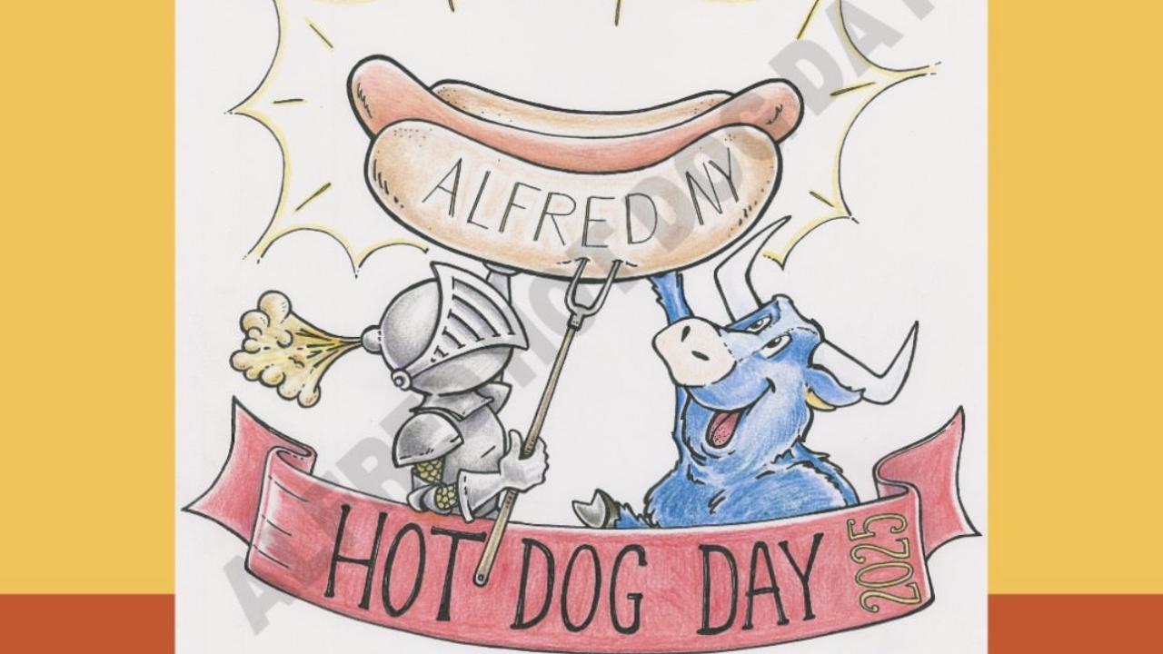 Hot Dog Day T-Shirt Design
