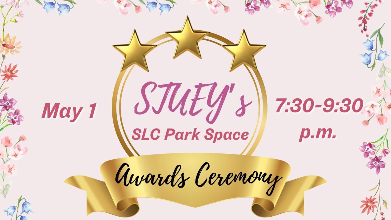 Invitation to Student Engagement End-of-Year Awards Ceremony