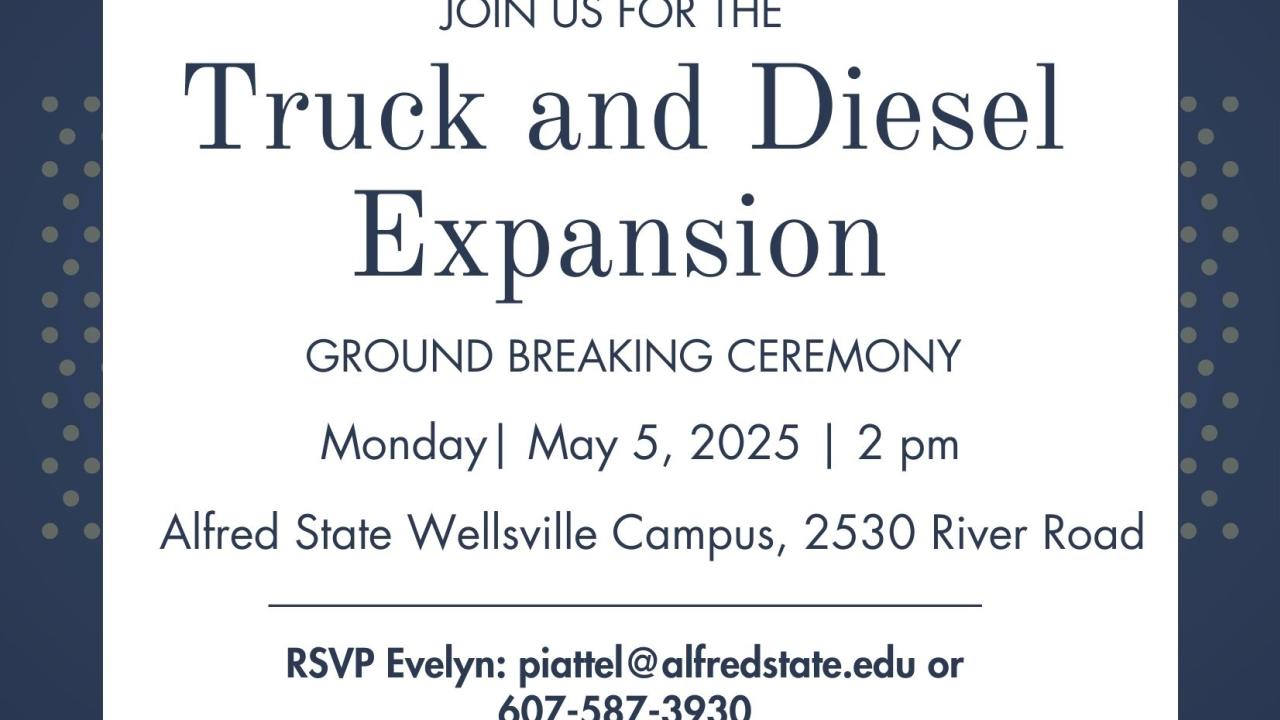 post card for Truck & Diesel expansion ground breaking