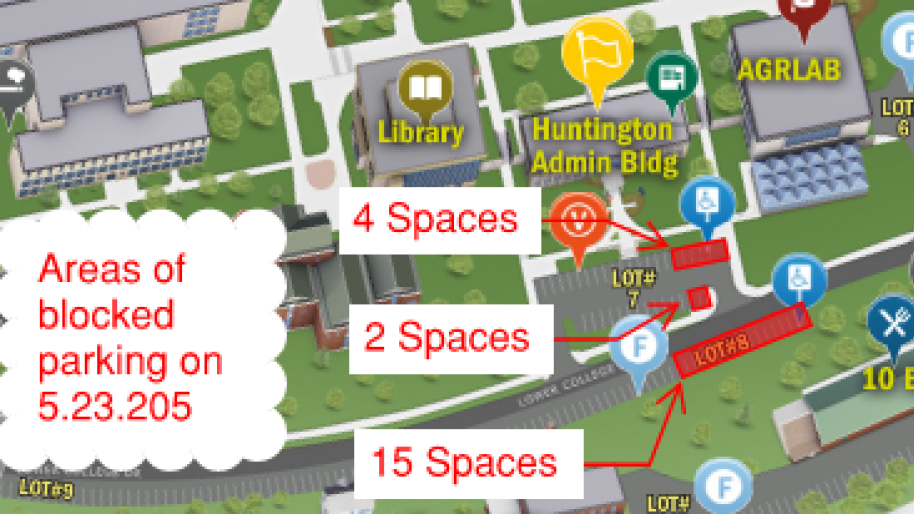 Huntington Parking Disruptions
