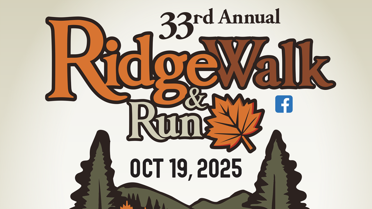 Ridge Walk & Run poster
