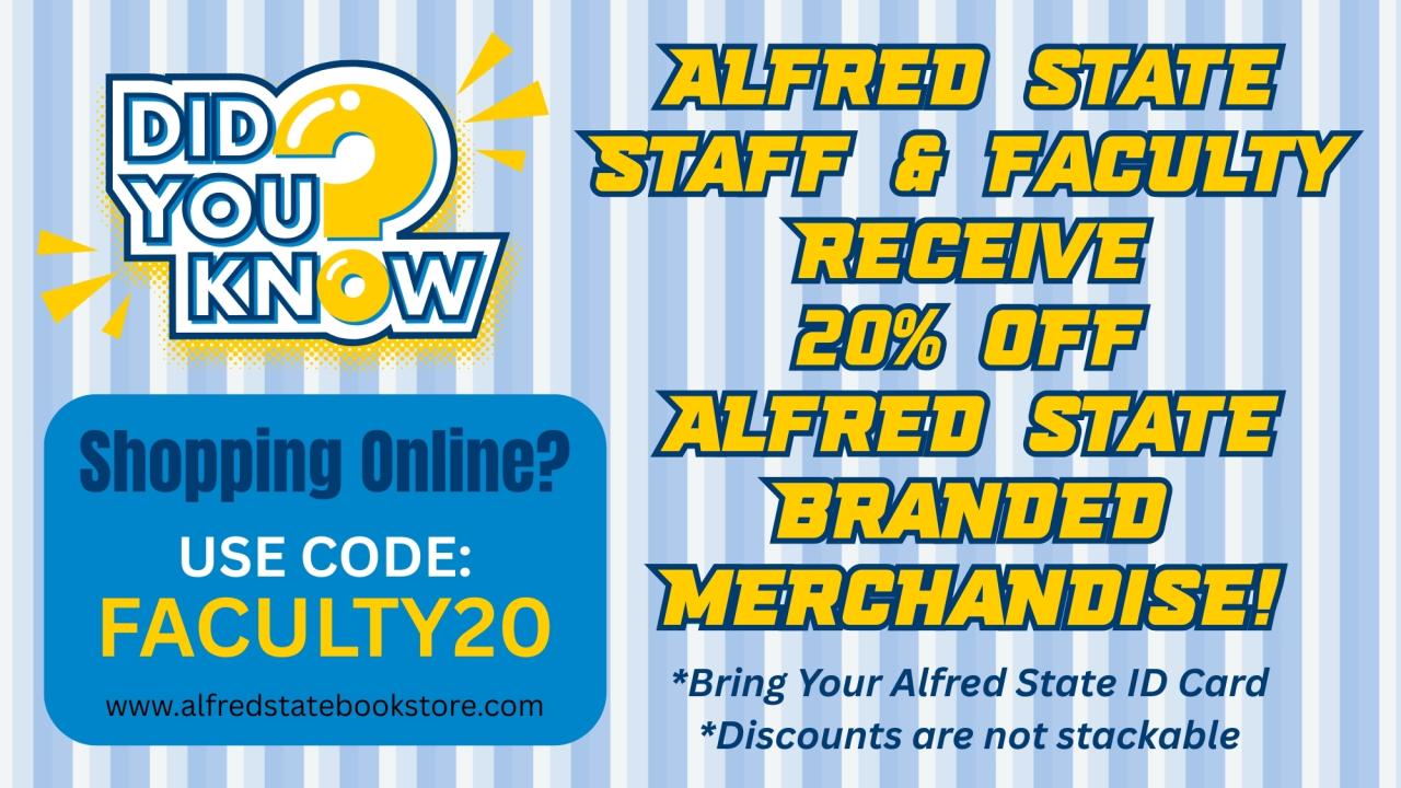 Staff & Faculty... Did You Know???