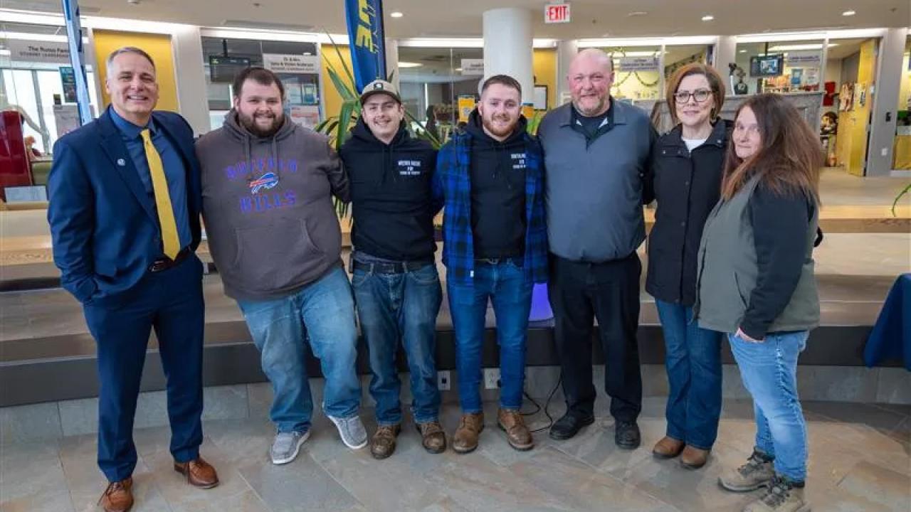 Greene family with ASC leaders