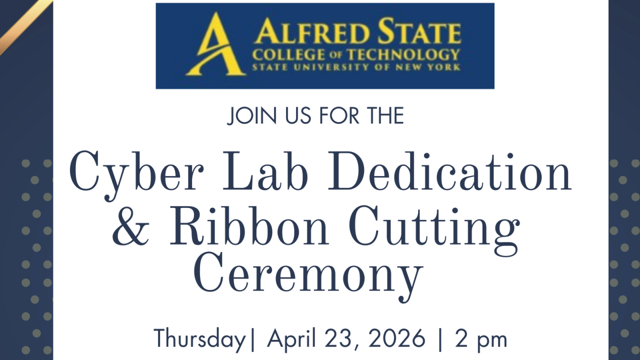 Cyber Lab Ribbon Cutting