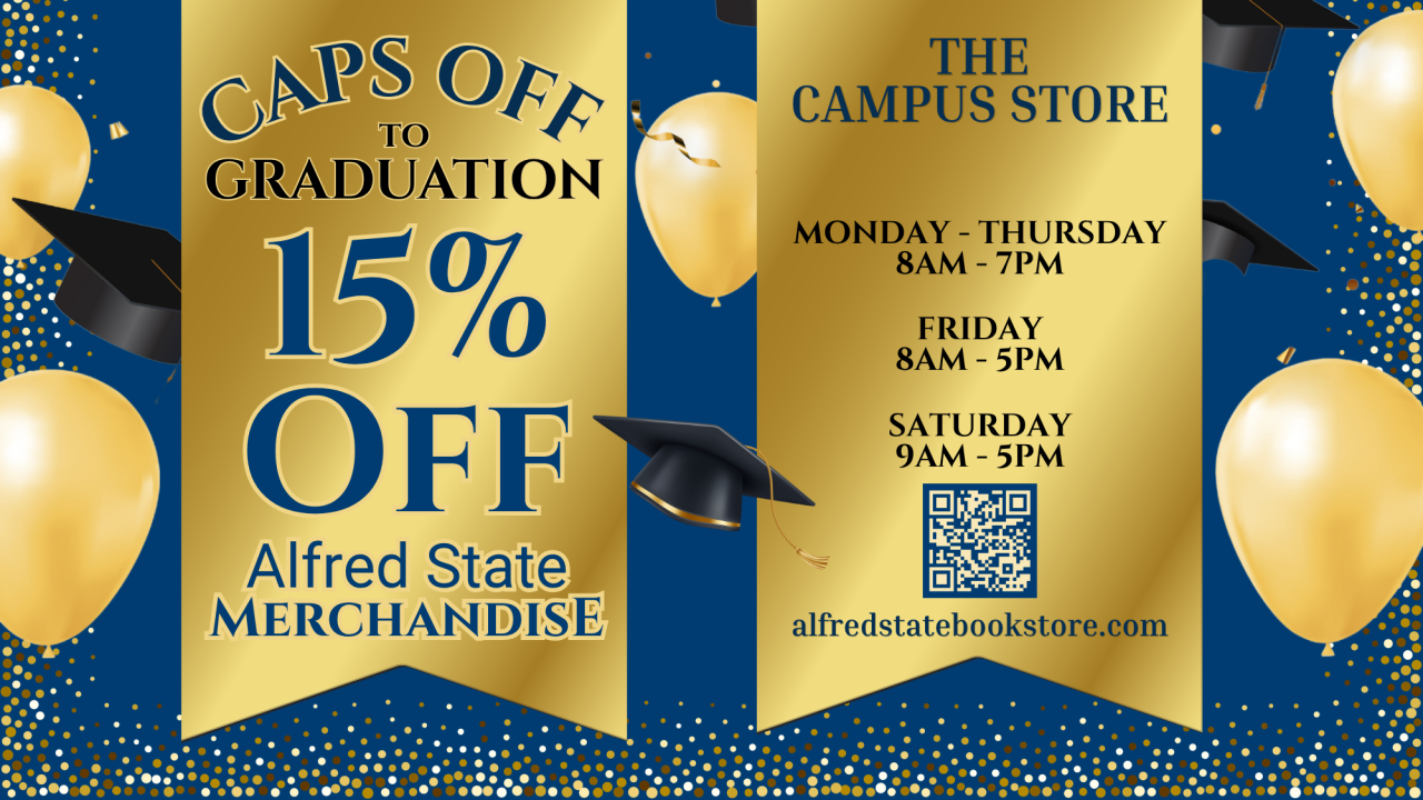 Campus Store - Hat's Off to Graduation