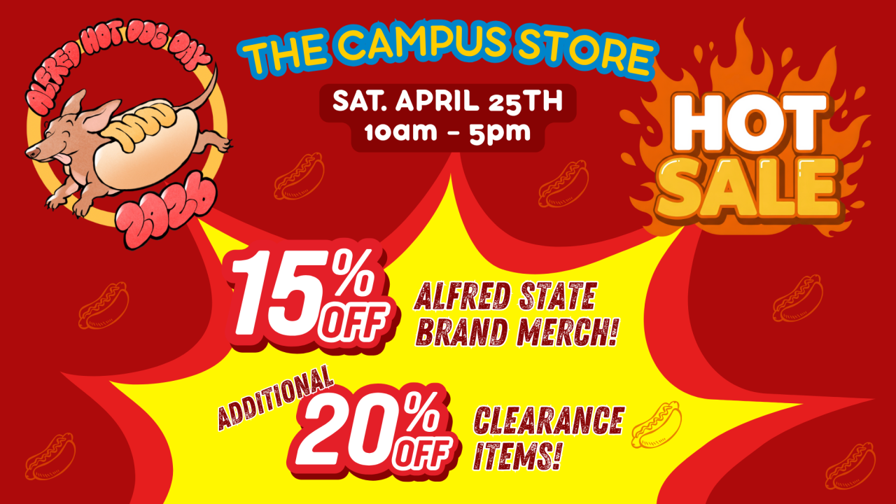 Hot Dog Day at The Campus Store!