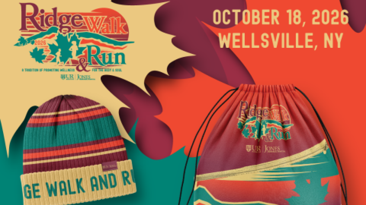 poster for the 2026 RidgeWalk and Run